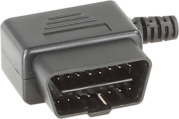 90&deg; OBD Connector - 78 1000 02 front - 78-1000-02