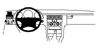 ProClip - Mercedes Benz E-Klasse 1995-2002 Left mount - 802199 - 802199