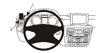 ProClip - Mercedes Benz G-Klasse 2013-2018 left mount - 804934 - 804934