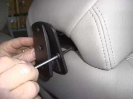 Hoofdsteun Passieve mount Volvo C70/ S60/ S80/ V60/ V70/ XC60/ XC70/ XC90 niet met sleuf - 810850 3 - 810850