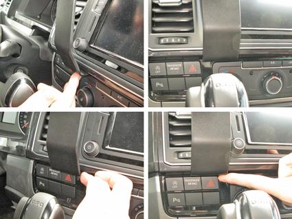 ProClip - Volkswagen T6 / Multivan 2016-2020 Center mount - 855204 2 - 855204