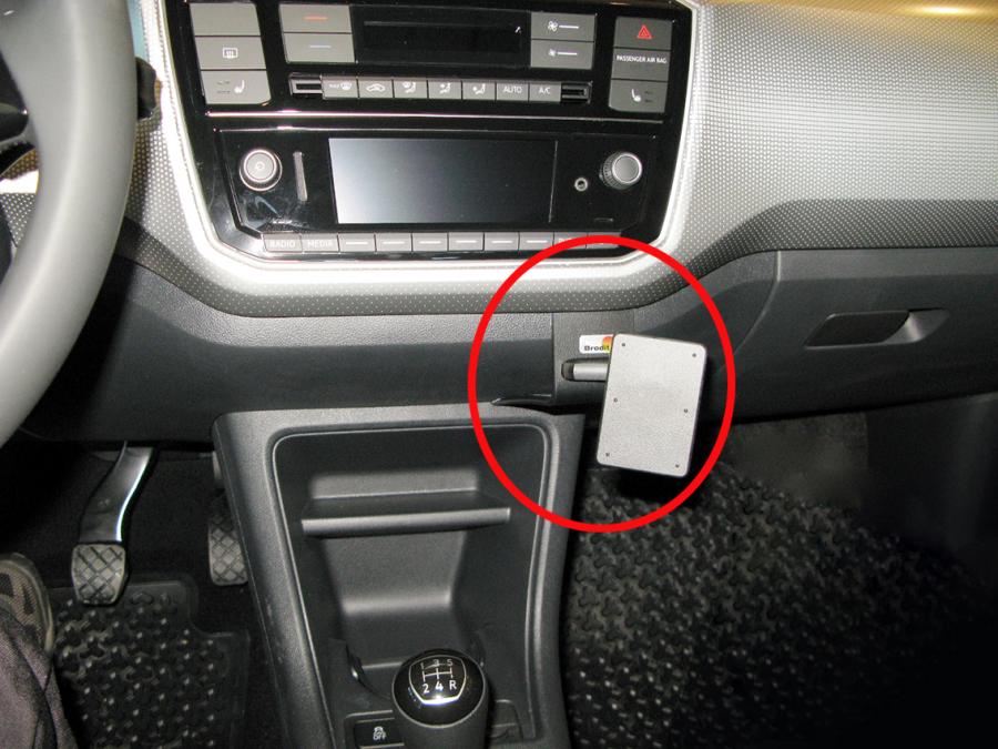 ProClip - Seat Mii- Skoda Citigo - Volkswagen up! 2017-2022 Angled mount - 855282 - 855282