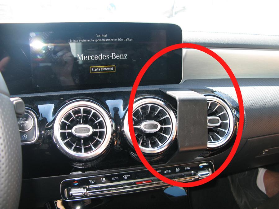 ProClip - Mercedes Benz A-Klasse 2018-> / CLA-Klasse -2019->  Angled mount - 855423 - 855423