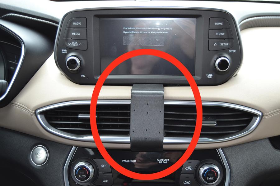 ProClip - Hyundai Santa Fe 2019-2021 Center mount - 855468 - 855468