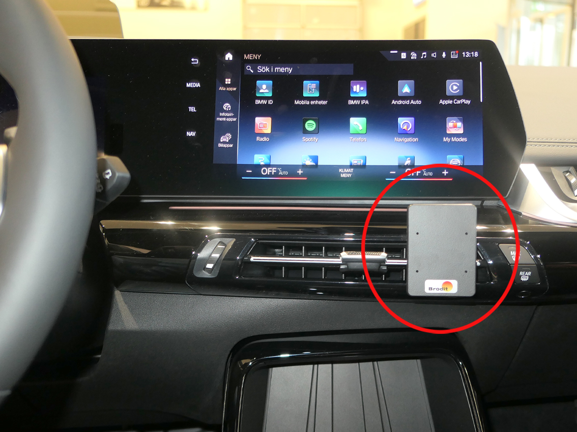 ProClip - BMW iX2/ X1 2023-> 2-Serie Active Tourer 2022->Console mount - 855845 - 855845