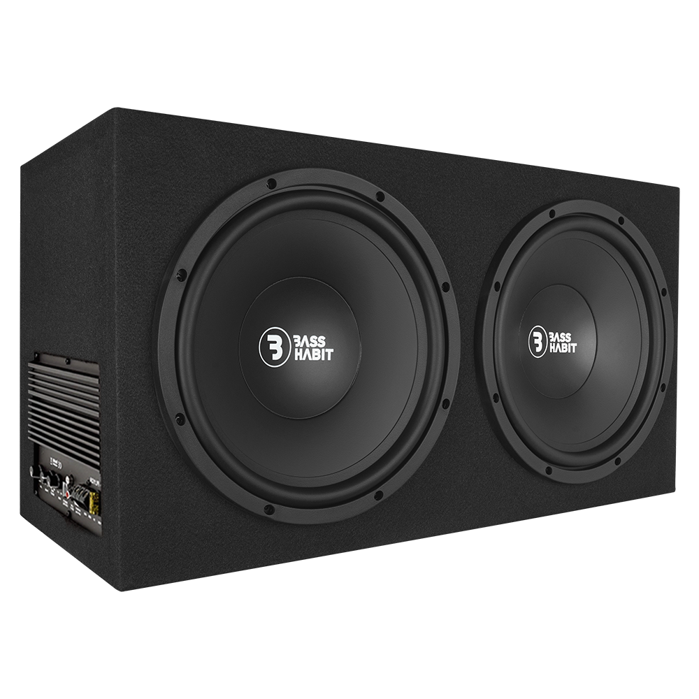 BASS HABIT PLAY 2x12" Amplified Enclosure, vented - 890pl212a 1 - PL212A
