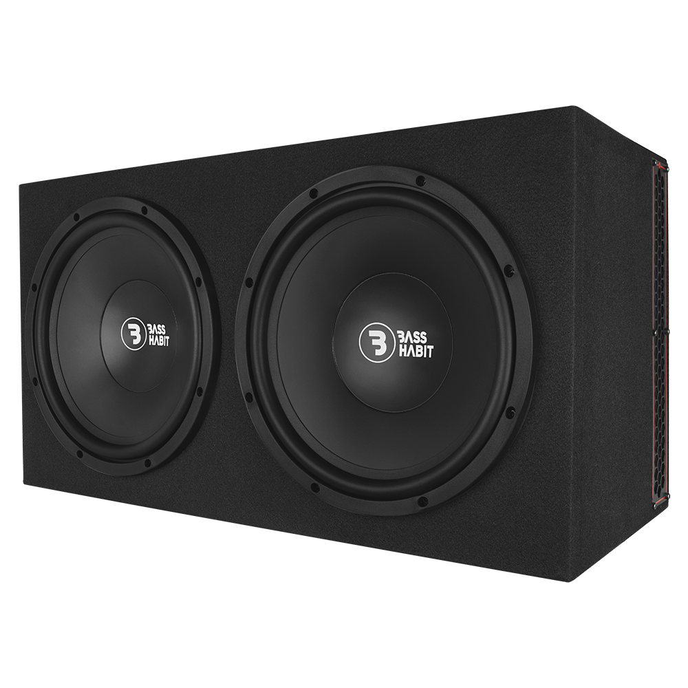 BASS HABIT PLAY 2x12" Amplified Enclosure, vented - 890pl212a 2 - PL212A