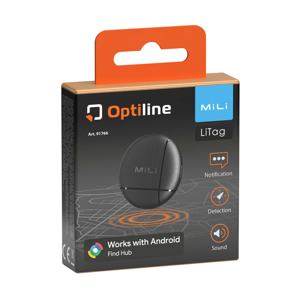 Optiline tag, object zoeker, werkt met de Find Hub-app van Google (Android), Tracker - 91766 c 01 - 91766