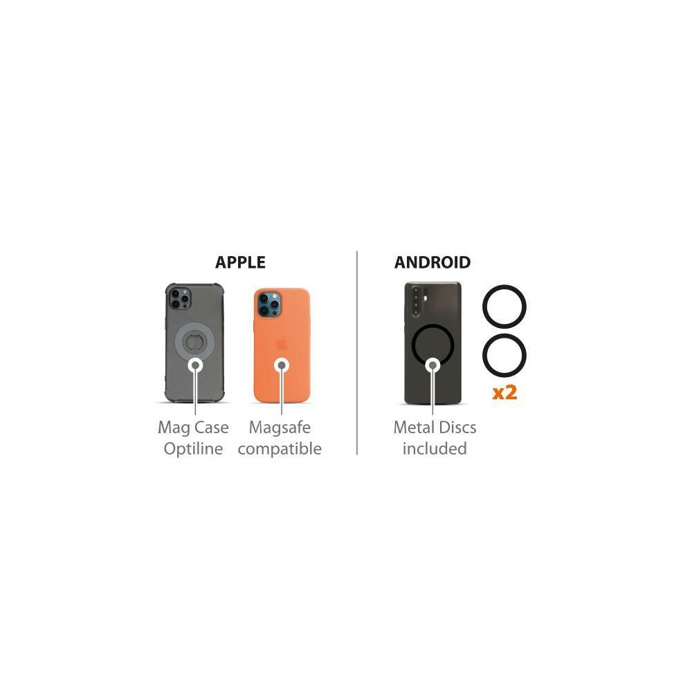 Optiline 3 in 1 magnetische draadloze oplader, 1mtr USB C - USB C meegeleverd - 91814 d 01 - 91814