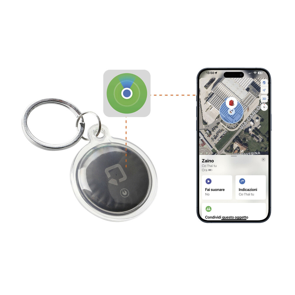 Optiline tag, object zoeker, werkt met Apple "find my", Tracker - 91816 a 03 - 91816