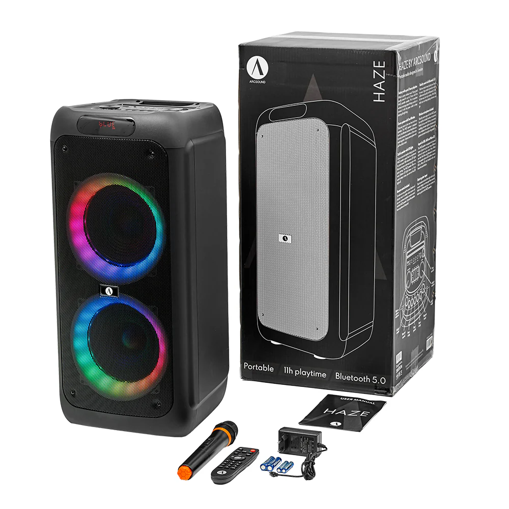 Arcsound HAZE Bluetooth speaker 120W, black - 925haze 8 - 925HAZE