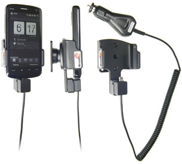 HTC Touch HD Actieve houder met 12/24V lader.  Uitlopend artikel, kan niet retour! - 968870 - 968870
