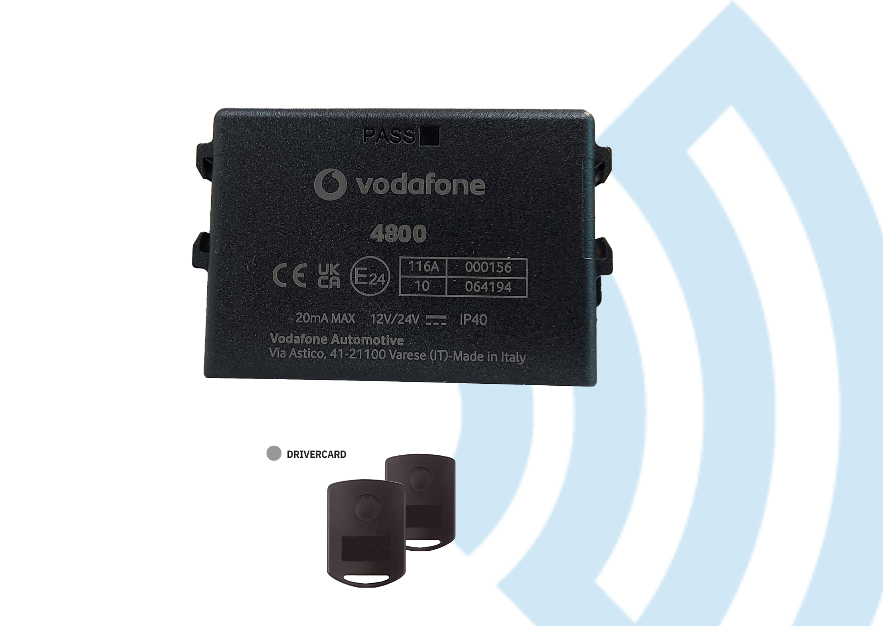 Clifford 4822 Alarm met Radar+ Drivercard MS/DTS detectie (4e gen) - Alarmsysteem 4822 klasse 3 met drivercard gr - 104822DCRAKL3