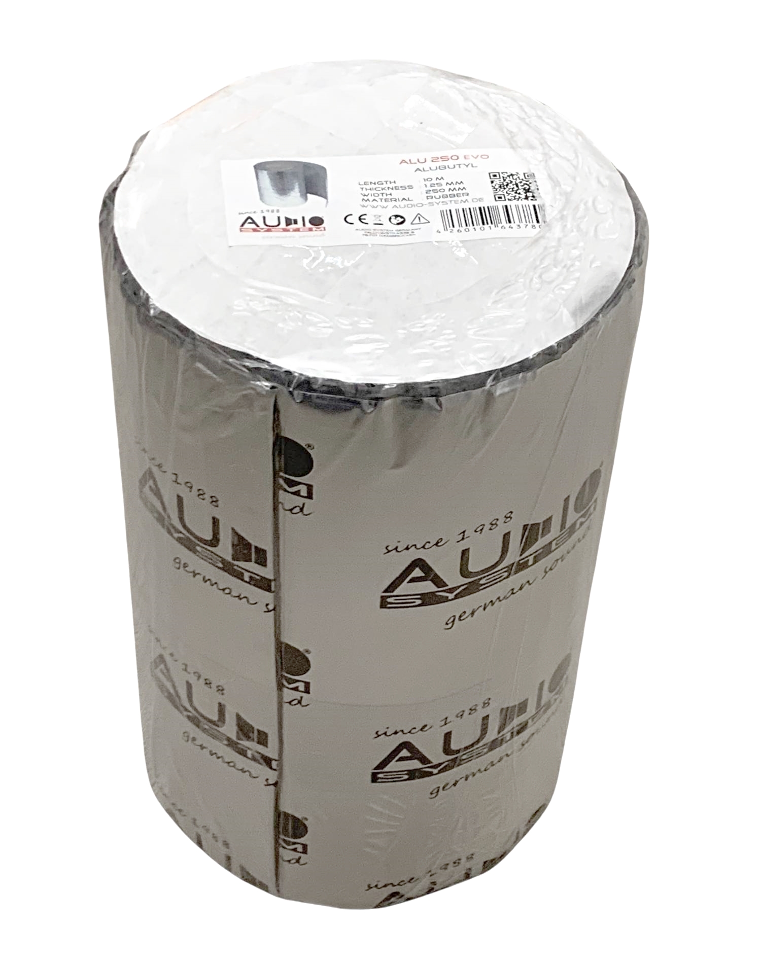 AUDIO SYSTEM Aluminiumrubber - Isolatie/demping materiaal. Zelfklevend - Alu 250 evo inpixio - ALU 250 evo