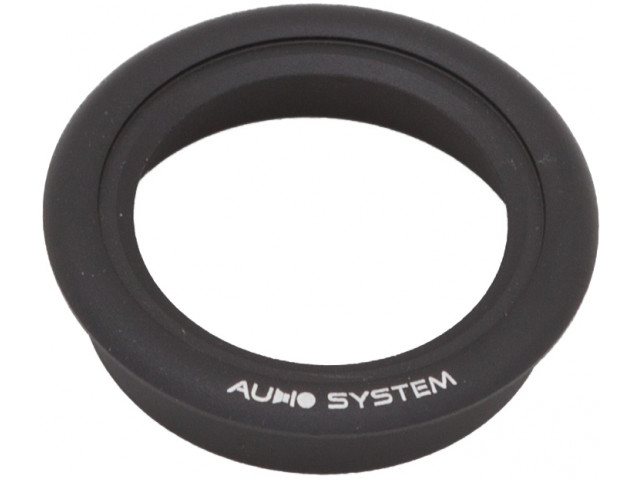 ALU TUNING set voor AS Tweeter. Zwarte aluminium houder voor HS 25 EVO Install en Dust Install - Alu ring hs 25 bl 640x480 - ALU-RING HS 25 BL