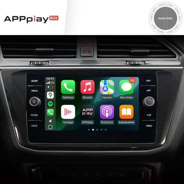 APPplay BOX VAG MIB & MIB2 CARplay & Android Auto set - Appplay box vag mib mib2 - NI.CPA-VAG-MQB