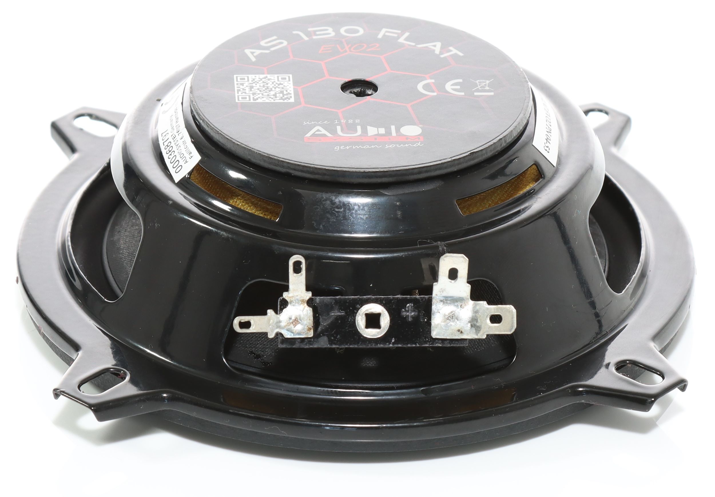 AUDIO SYSTEM 130mm FLAT-LINE Midrange Speaker - As 130 flat evo2 neu1 - AS130 FL EVO