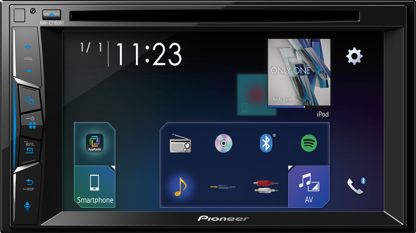 AVHZ2200BT - Avh z2200bt front - AVHZ2200BT