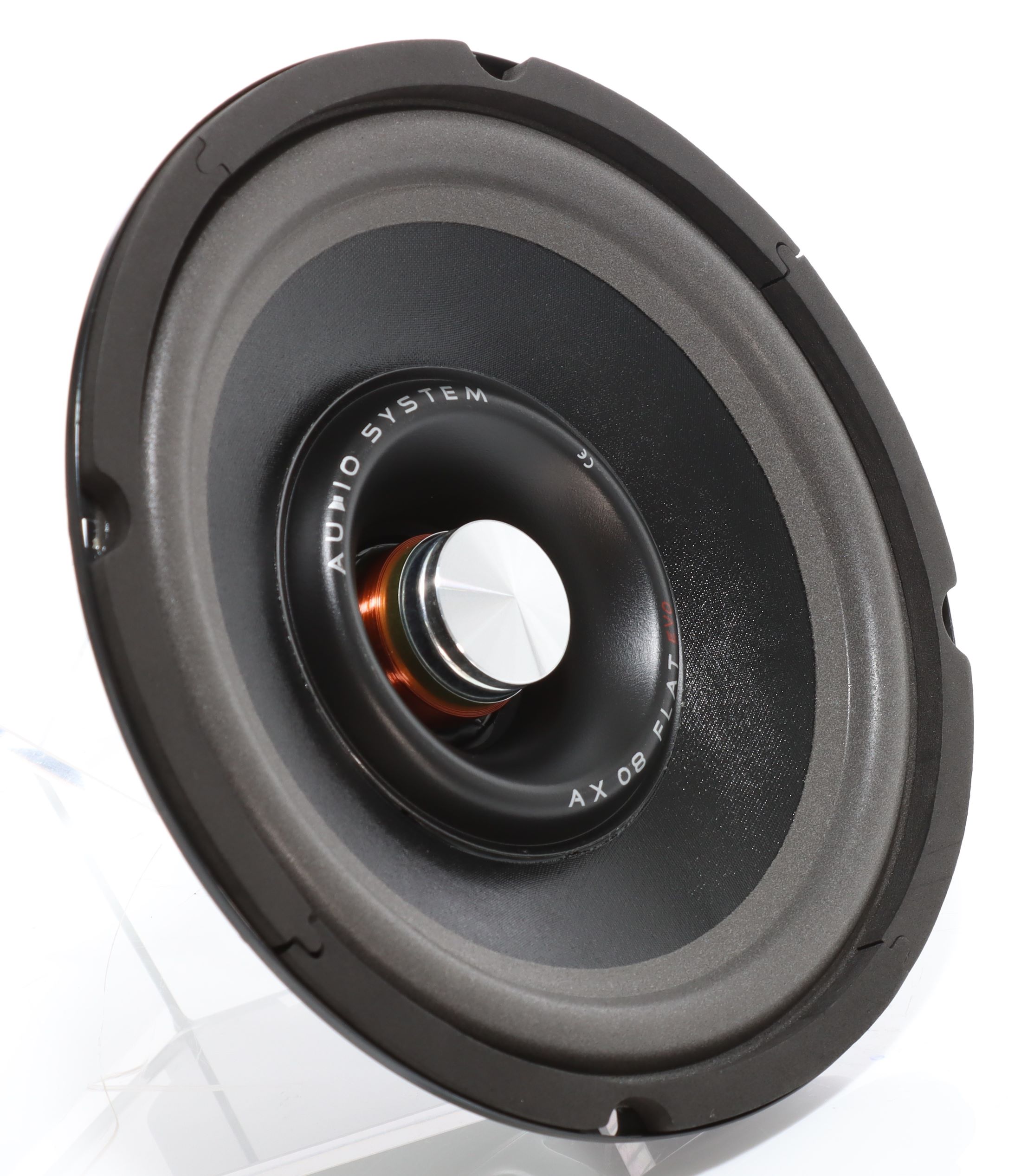 AUDIOSYSTEEM 200mm PP-Membraan Neodym-subwoofer - Ax08 fl evo2 neu4 - AX 08 FLAT EVO 2