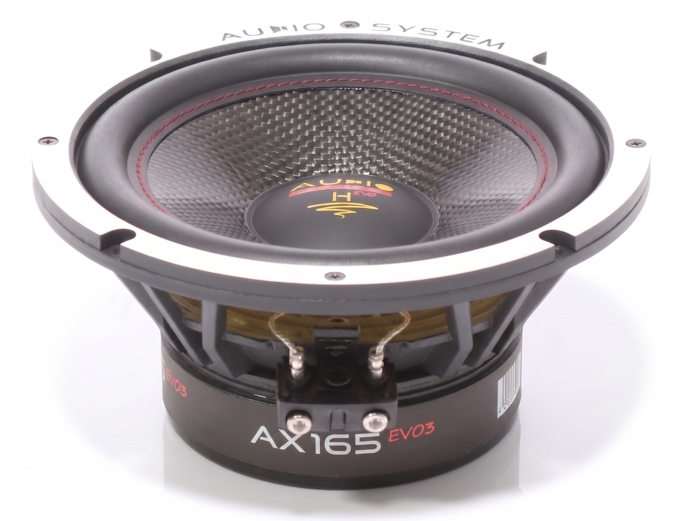 AUDIO SYSTEM 165mm EXTREM KICKBASS Midrange Woofer 3 Ohm - Ax165 evo3 - AX165 EVO3