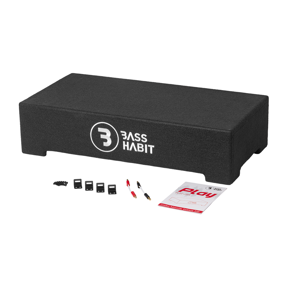 BASS HABIT PLAY Level 1 12" + 12" passive radiator enclosure - Bas habit play pl2212 sr 7 - PL2212SR