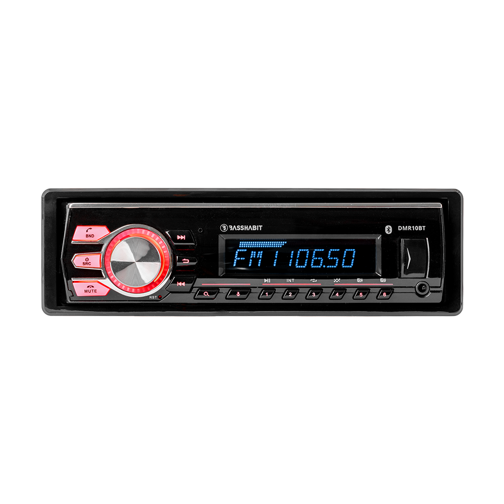 Bass Habit Media Reciver USB, AUX , BT - Basshabit dmr10bt 2 - DMR10BT