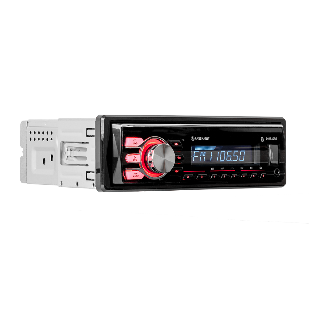 Bass Habit Media Reciver USB, AUX , BT - Basshabit dmr10bt 4 - DMR10BT