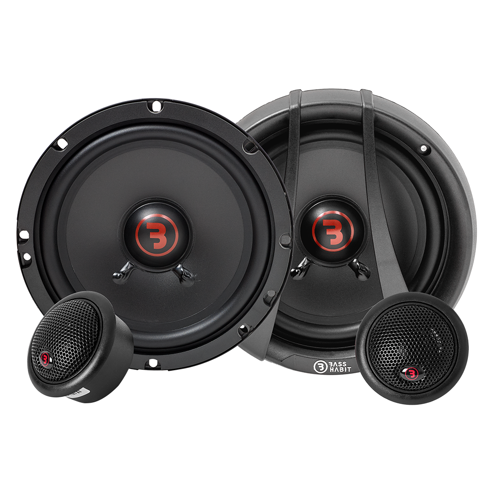 BASS HABIT REBEL 6,5" Component speaker - Basshabit rebel r165c set - R165C