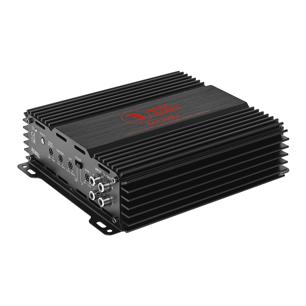 BASS HABIT REBEL Mono amplifier - Basshabit rebel ra1200w 2 - RA1200W