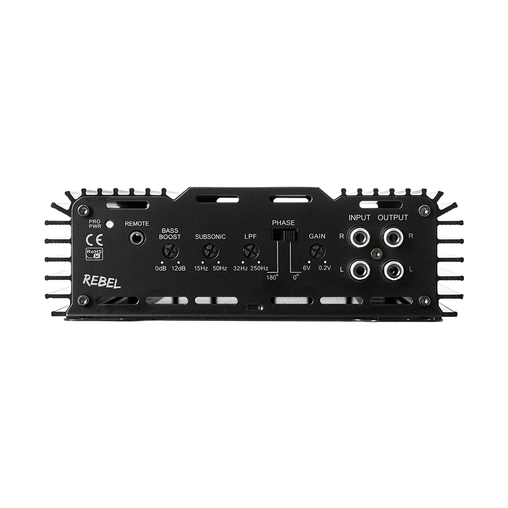 BASS HABIT REBEL Mono amplifier - Basshabit rebel ra2000w 5 - RA2000W 