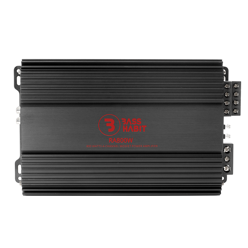 BASS HABIT REBEL 4ch amplifier - Basshabit rebel ra800w 1 - RA800W