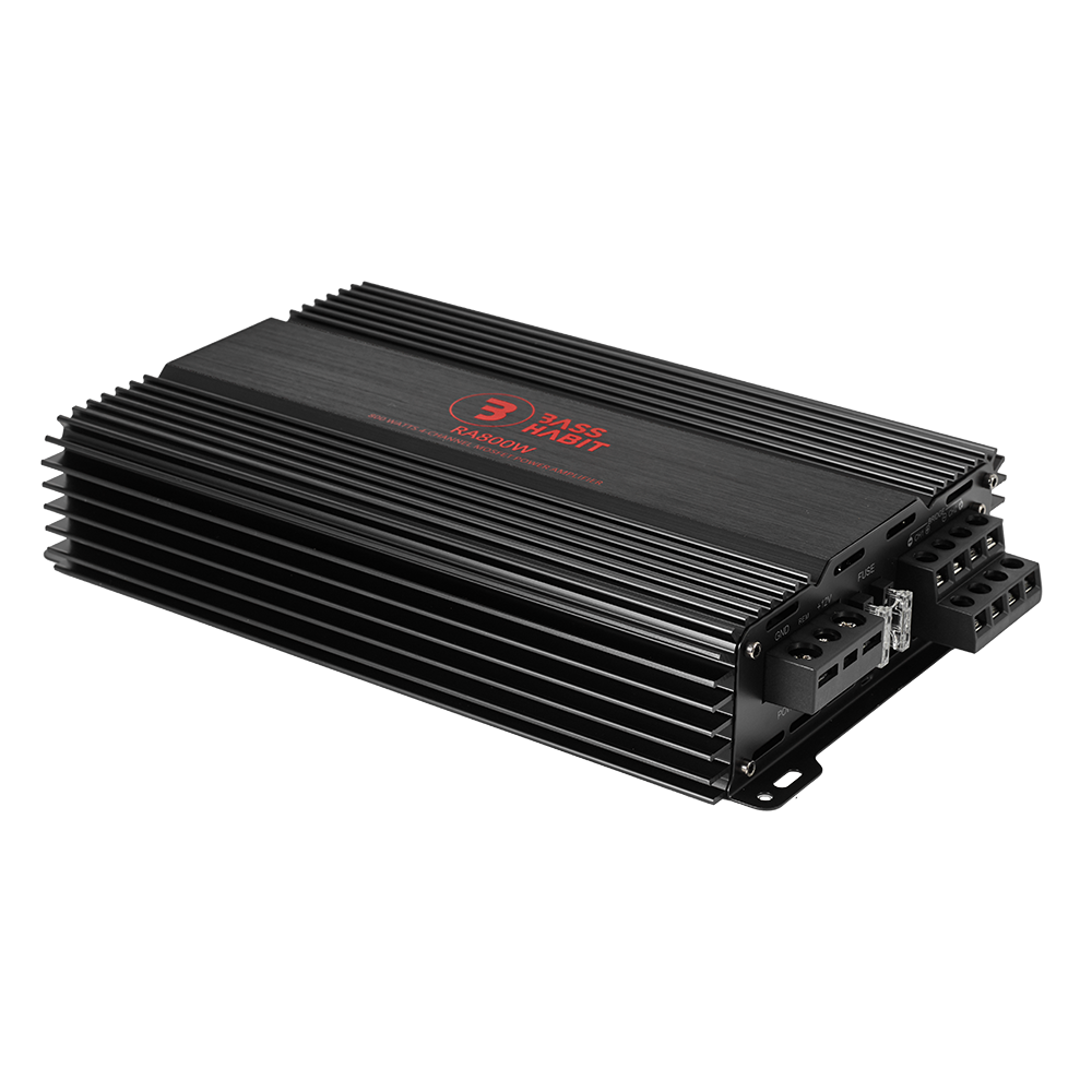 BASS HABIT REBEL 4ch amplifier - Basshabit rebel ra800w 2 - RA800W