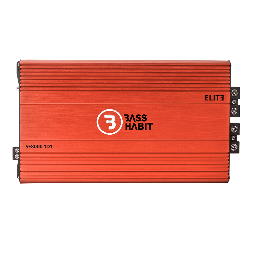 BASS HABIT ELITE G2 Mono 1 Ohm amplifier - Basshabit se8000 - SE80001D1