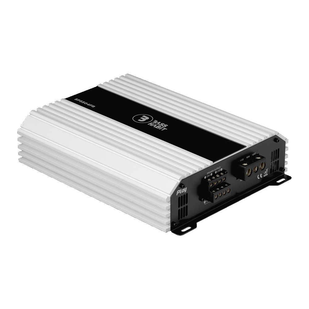 BASS HABIT SPL Play 4ch Amplifier 4x555W RMS - Basshabit sp5504fr 2 - SP5504FR