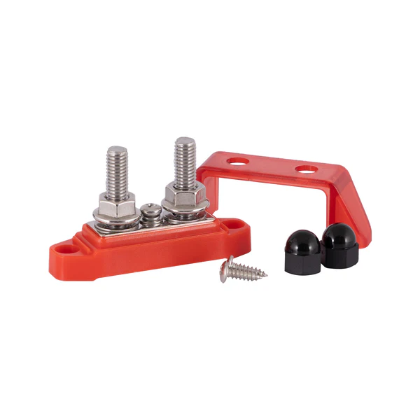 Distribution blok Red, 2xM8 + 1xM4 - Bbp2 1 - 720BBP2