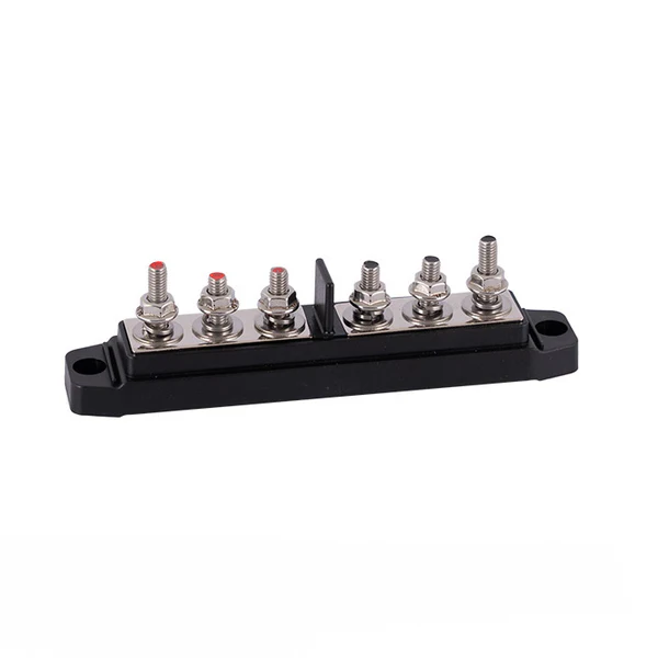 Distribution blok 3x red M8, 3x black M8 - Bbp3g3 1 - 720BBP3G3
