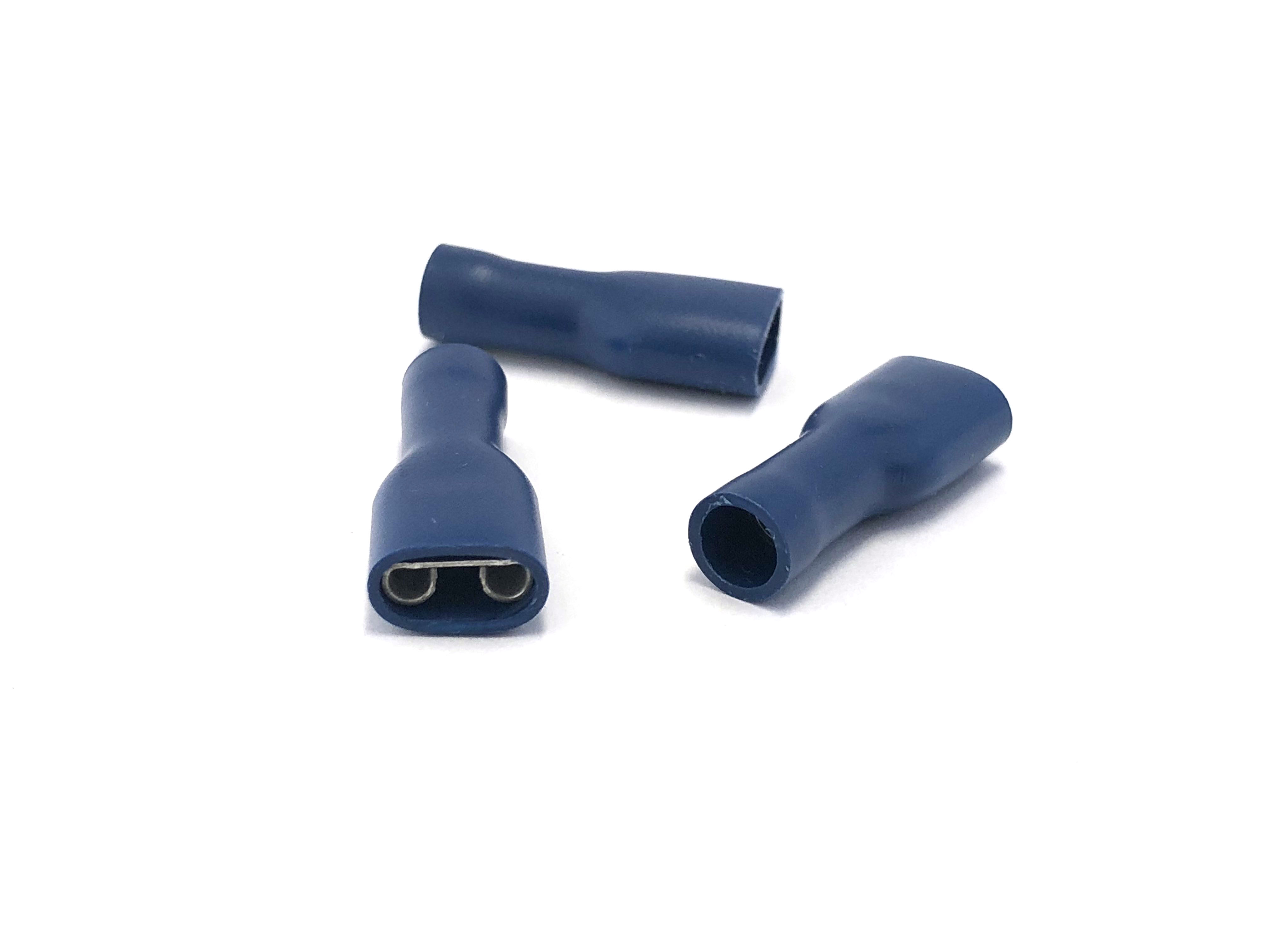 Kabelverbinder ge&iuml;soleerd Female blauw 6.3 mm / 1.5 - 2.5 mm&sup2; / A: 6.3mm - B: 0.8mm (100 stuks) - Bfs5 6 - BFS-6