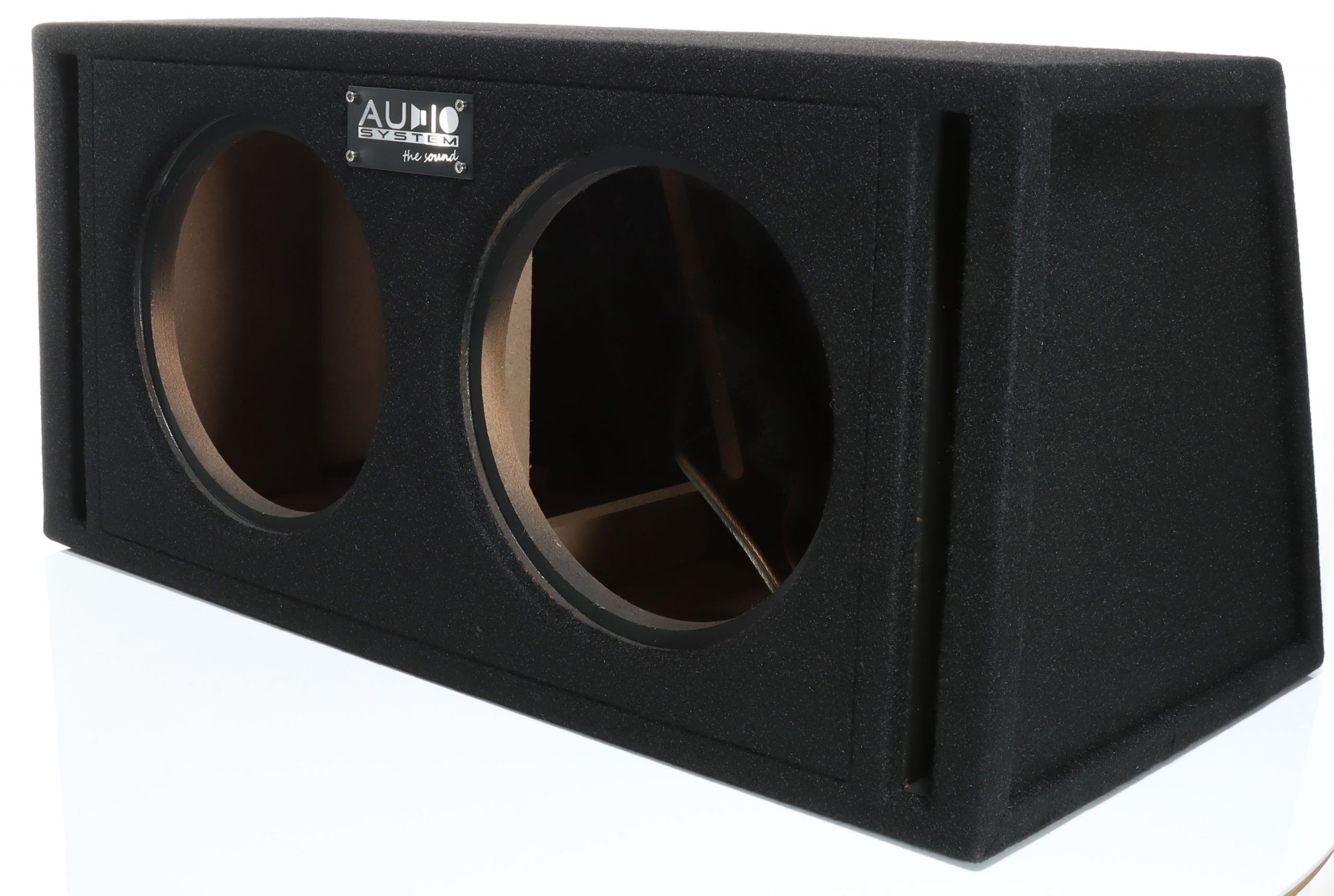 AUDIO SYSTEM Dubbel-lege-behuizing. Bassreflex-behuizing 2x30 Liter voor 2x25 cm Bass - Br 10 2 evo 1 scaled - BR10-2 EVO
