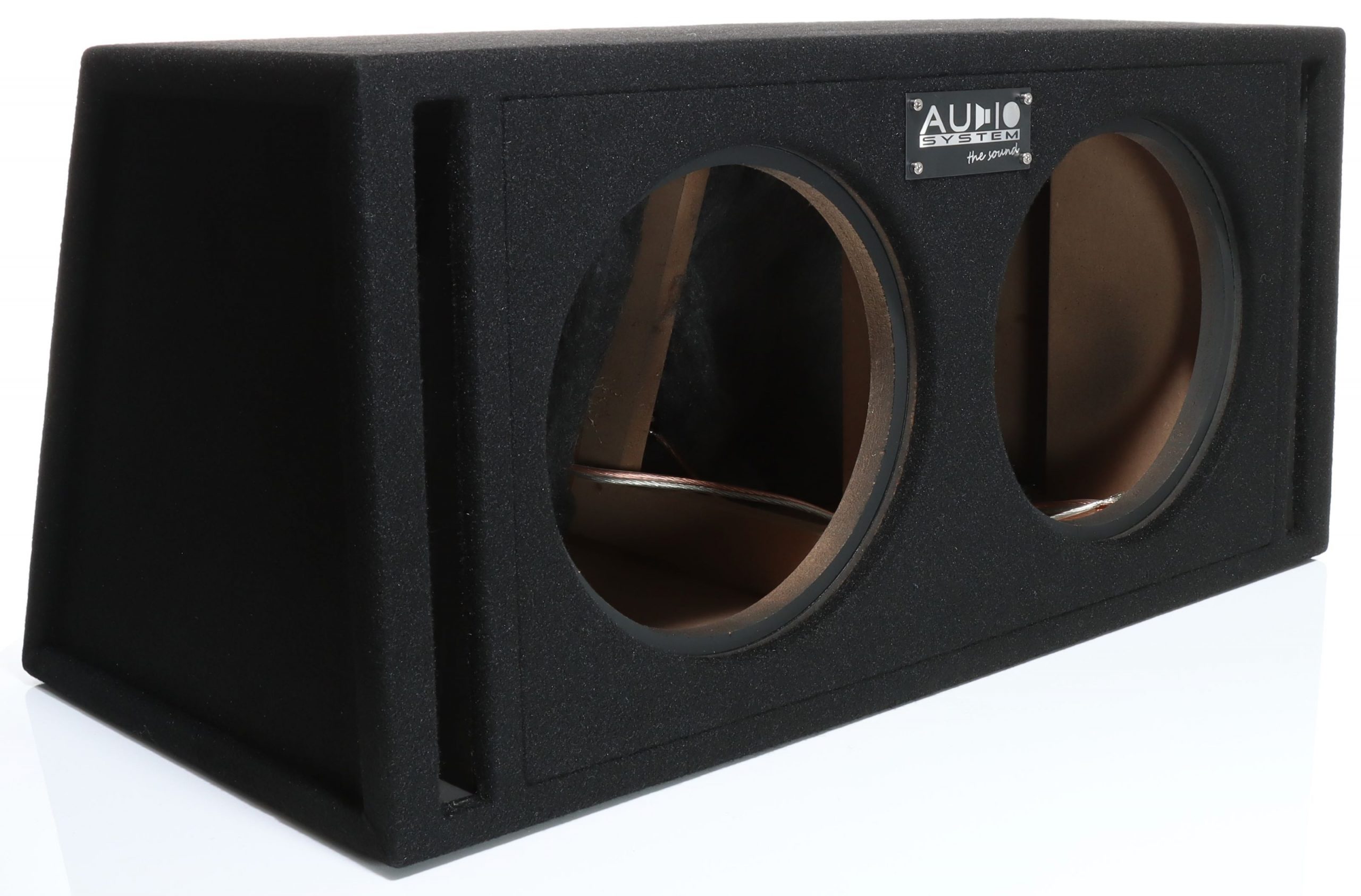 AUDIO SYSTEM Dubbel-lege-behuizing. Bassreflex-behuizing 2x30 Liter voor 2x25 cm Bass - Br 10 2 evo 7 scaled - BR10-2 EVO