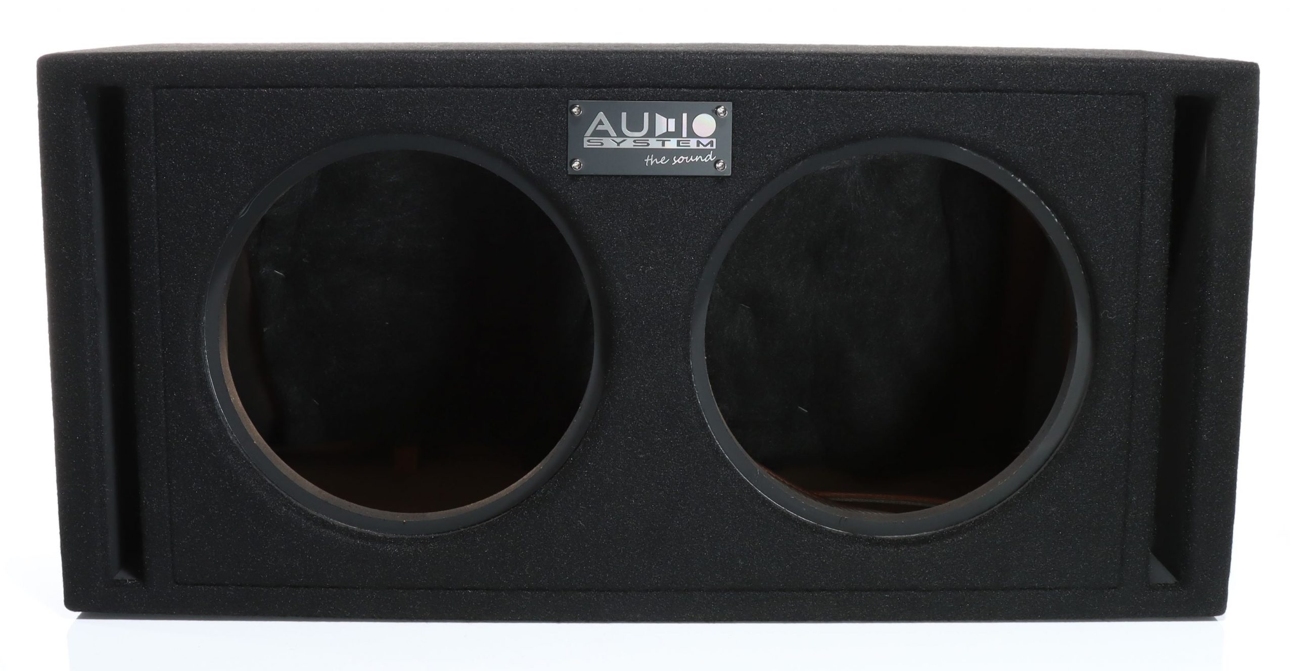 AUDIO SYSTEM Dubbel-lege-behuizing. Bassreflex-behuizing 2x30 Liter voor 2x25 cm Bass - Br 10 2 evo scaled - BR10-2 EVO