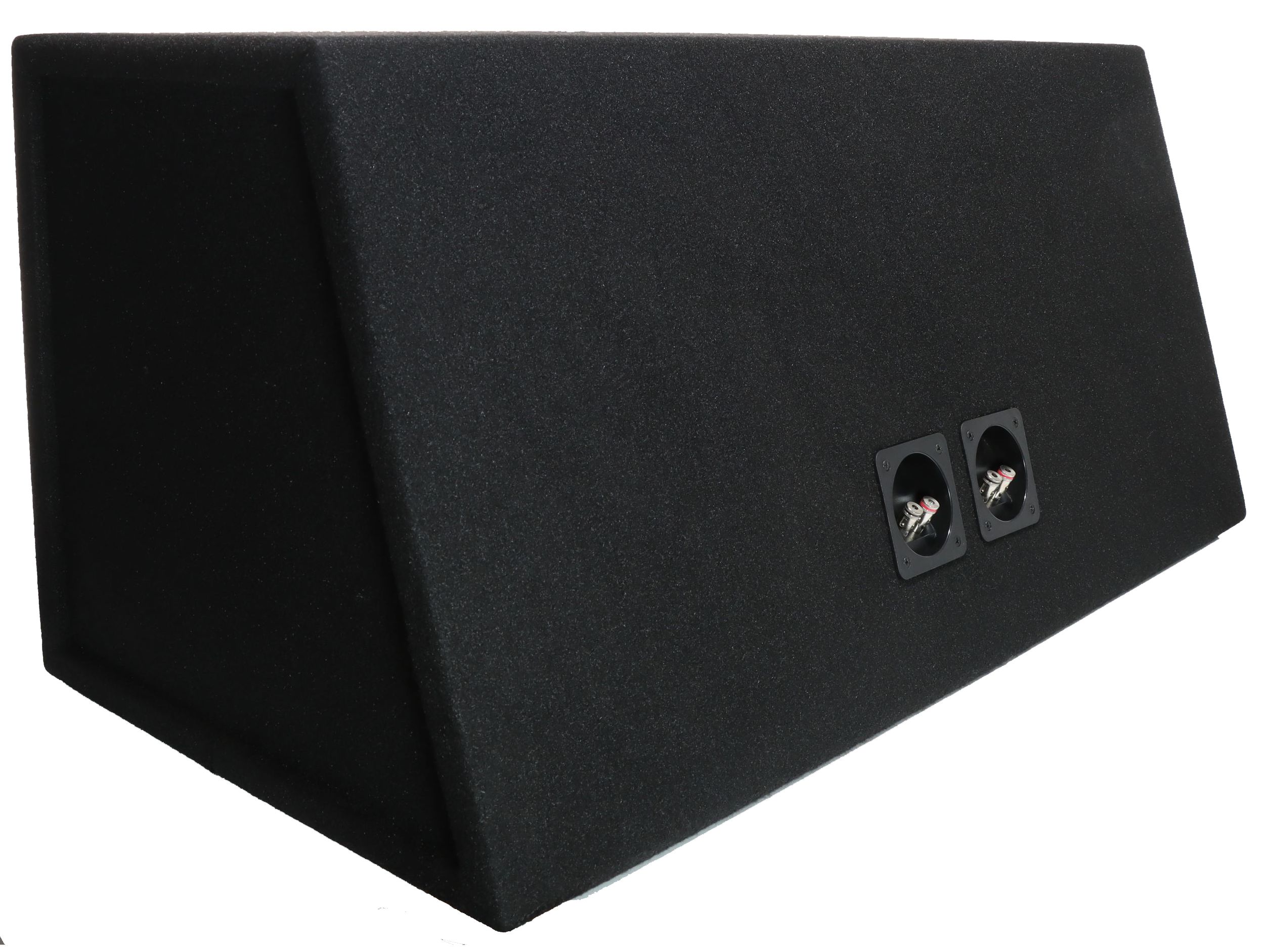 AUDIO SYSTEM Dubbele lege behuizing. Bassreflexbehuizing van 2x 42 Liter voor 2x 30 cm Bass - Br 12 2 evo 3 - BR12-2 EVO
