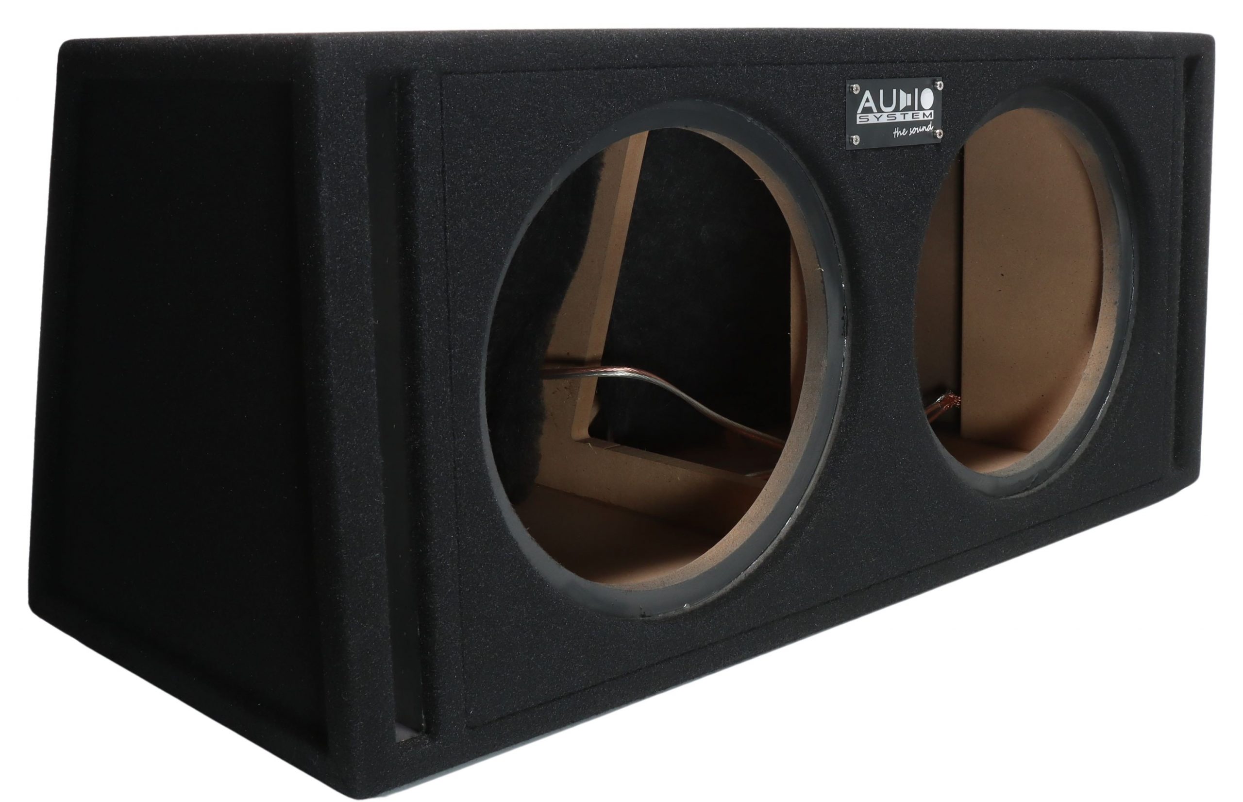 AUDIO SYSTEM Dubbele lege behuizing. Bassreflexbehuizing van 2x 42 Liter voor 2x 30 cm Bass - Br 12 2 evo 7 1 scaled - BR12-2 EVO
