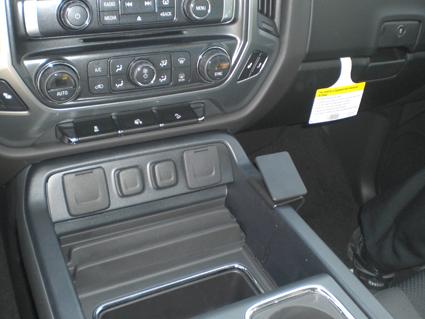 ProClip - Chevrolet Sierra/ Silverado 2500/3500 Serie 2015-2019 Console mount - Brodit 834962 3 - 834962