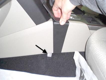 ProClip - Subaru Outback 2010-2014 Console mount, Links - Brodit834452 3 - 834452