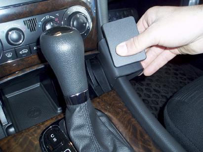 ProClip - Mercedes Benz C-Klasse 2000-2006 / CLC-Klasse 2009-2011 Angled mount, Laag - Brodit853481 1 - 853481