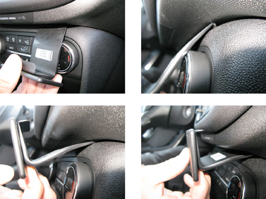 ProClip - Ford Fiesta 2018-2023 Angled mount - Brodit855327 1 - 855327