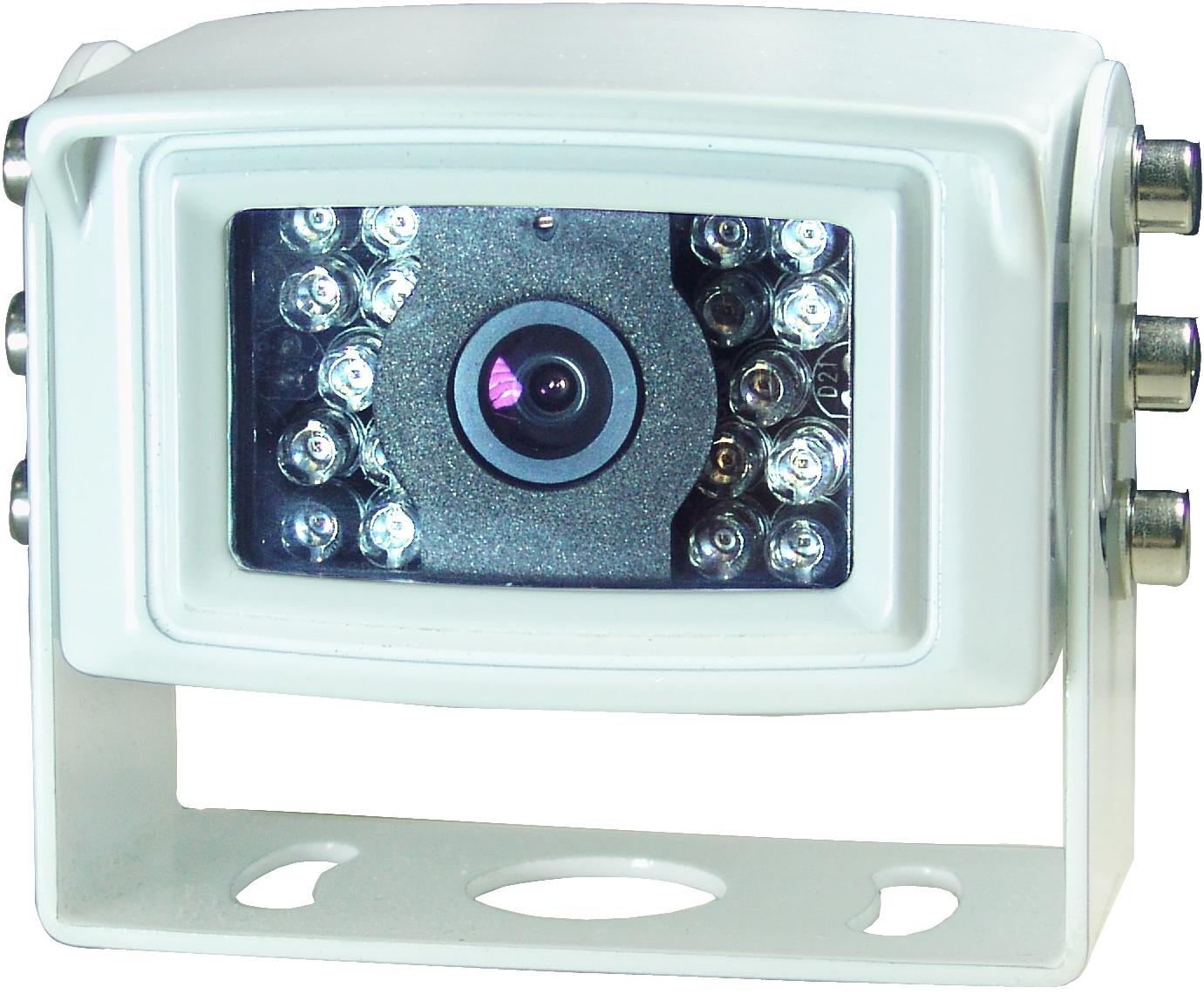 4 pins witte opbouw camera - Cam304phsw2 - CAM304PHSW3NA
