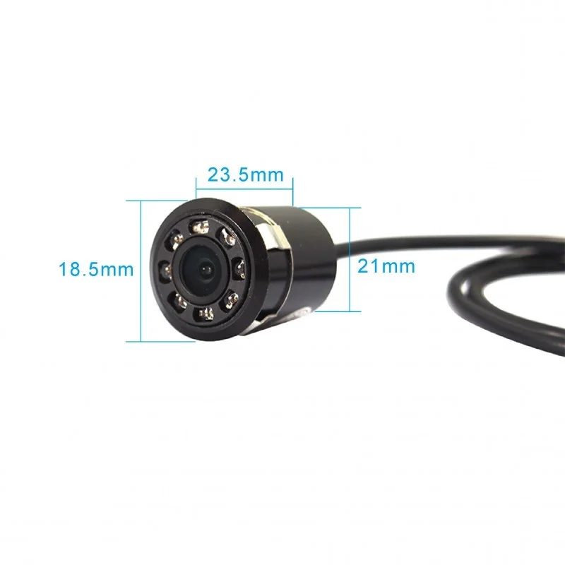 Rca tulp mini 18,5mm inbouw camera - Cam71na - CAM71NA