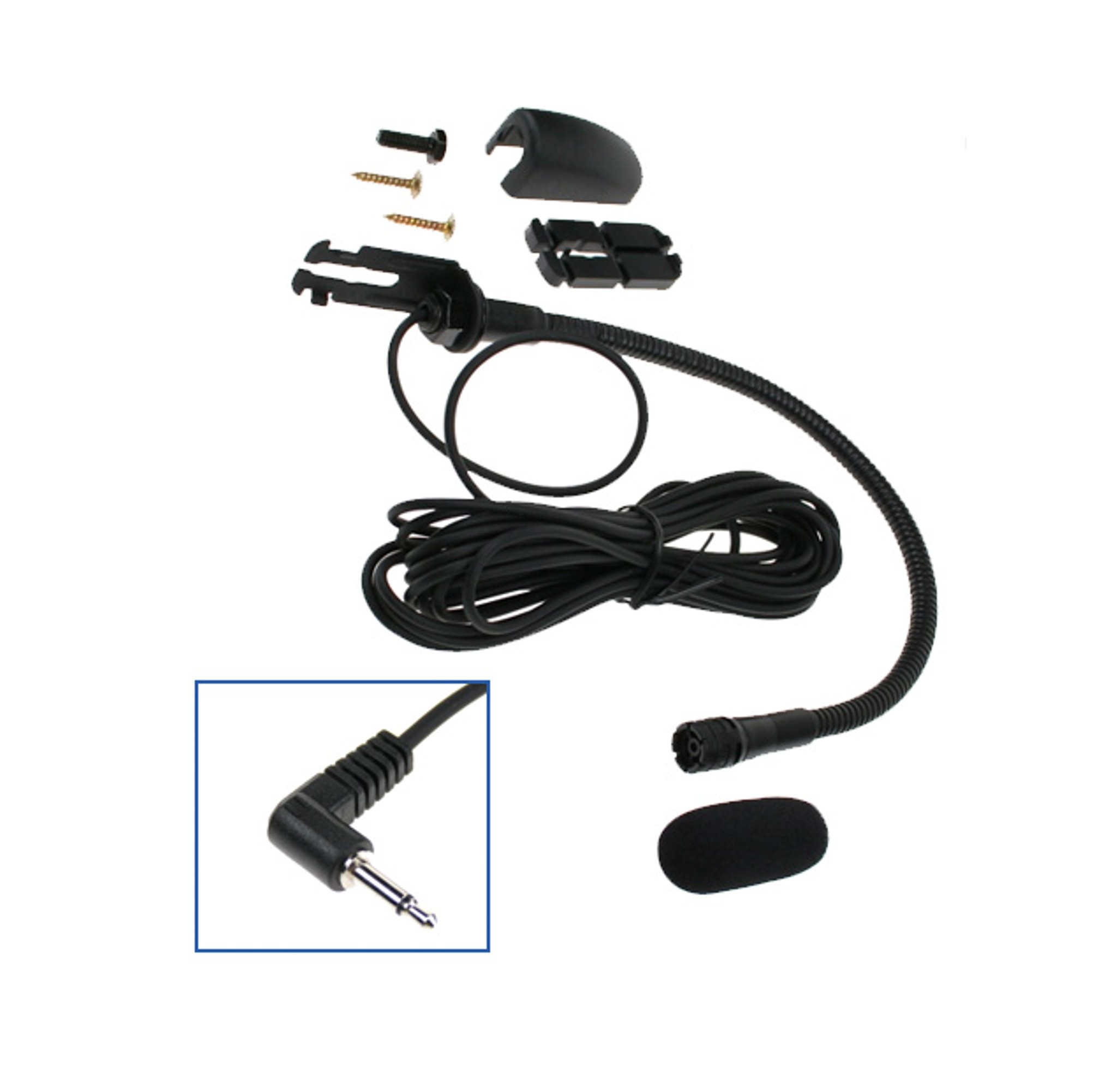 Zwanenhals Microfoon actief 3,5mm plug - Chfm26 - CHFM26