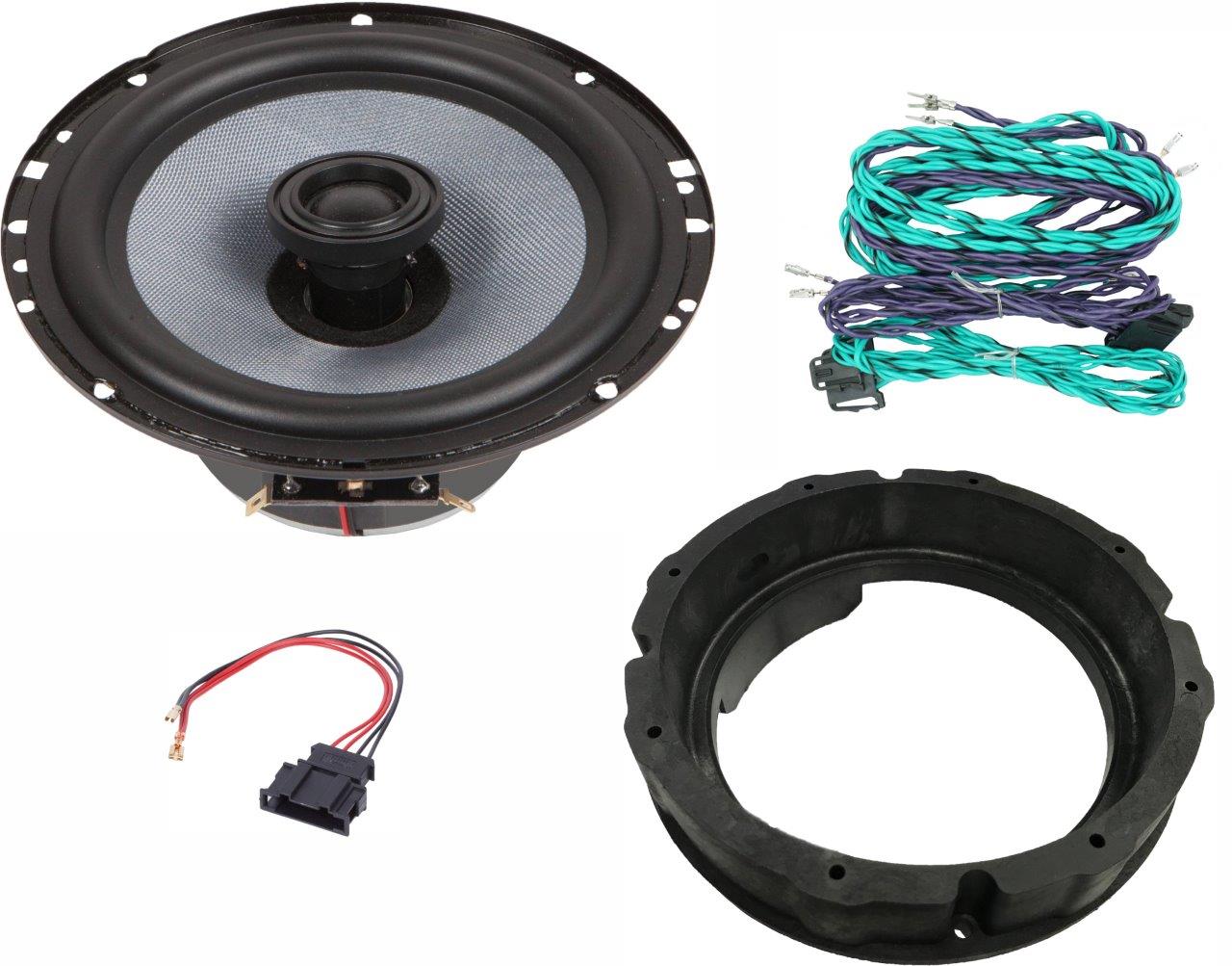 COFIT Volkswagen Golf 6 pasklare 165 mm 2-weg composet 5-Deurs achterspeakers - Cofit vw golf 6 rear 5 evo - COFIT VW GOLF 6 R-5